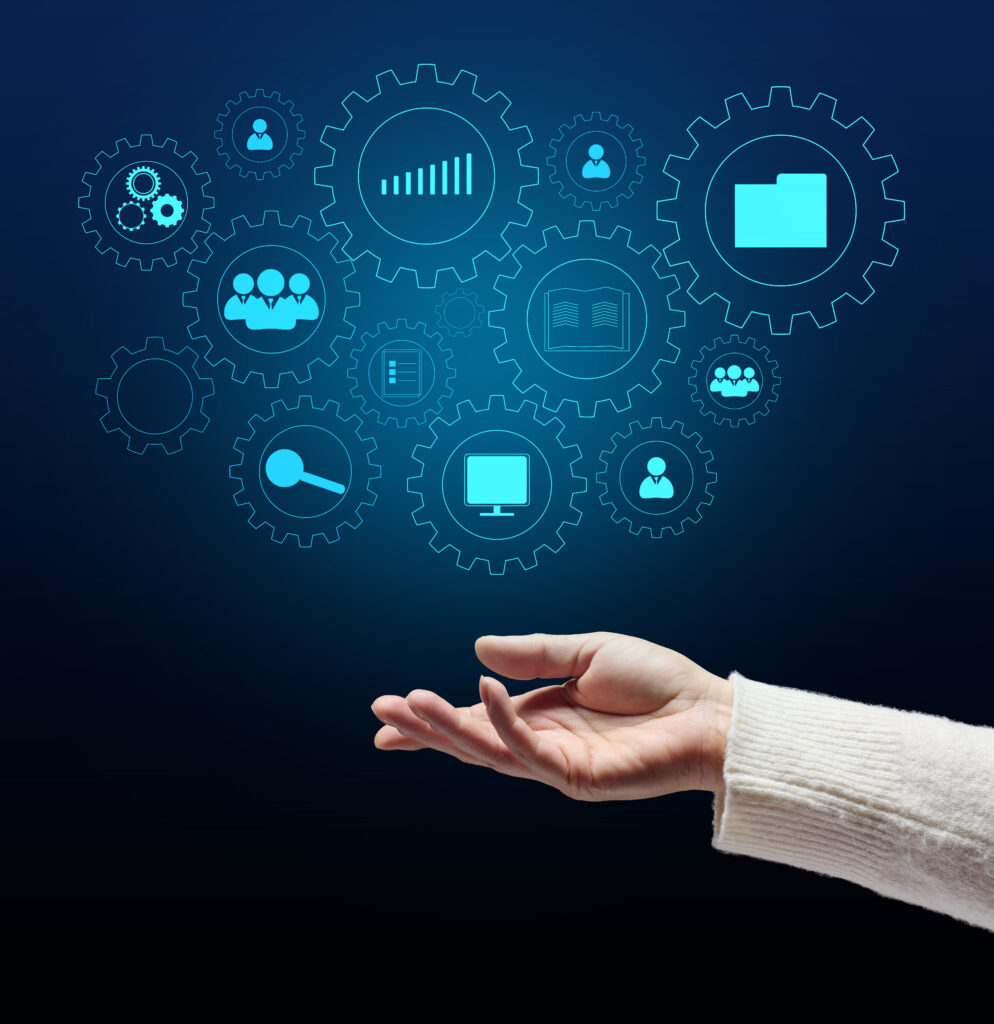 Seamless workflow illustration powered by AI automation solutions